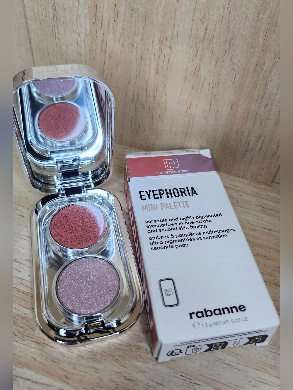 Rabanne Eyephoria Mini Palette - "Les Opposés S'Attirent"
